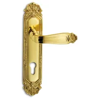 Picture A stunning Ginevra door handle with a long door sign
