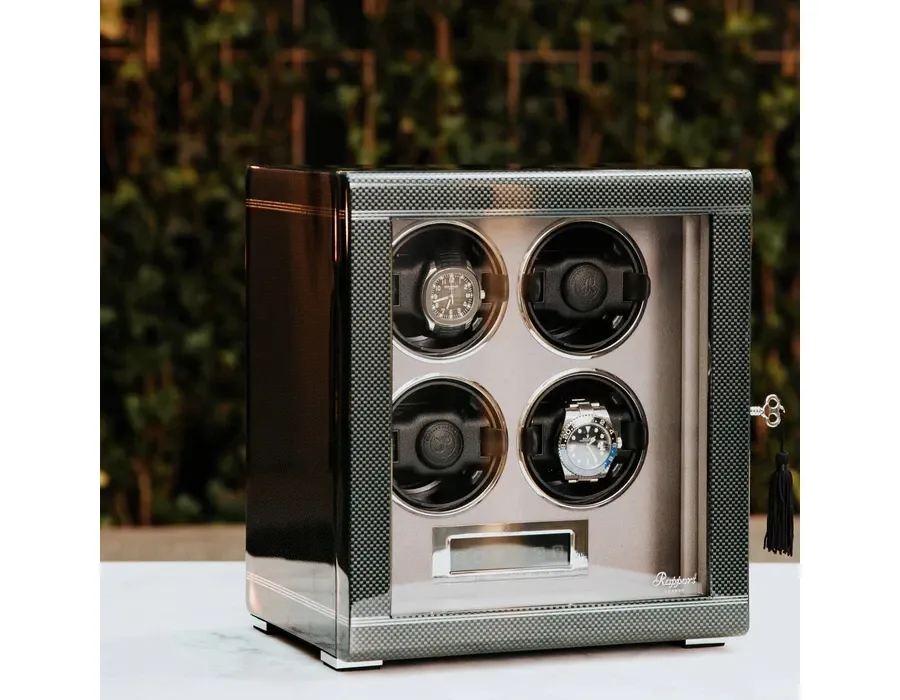 obrazek 2 Idealny dla kolekcjonerów zegarków - rotomat na 4 czasomierze