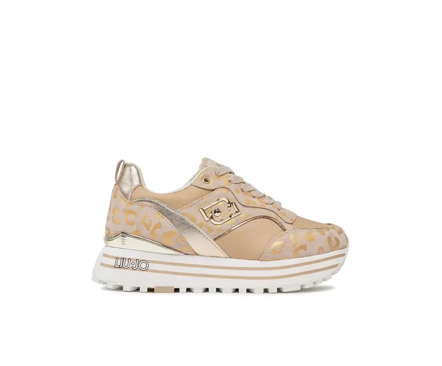 obrazek 1 Liu Jo Sneakersy Maxi Wonder 73 BA4059 PX195 Beżowy