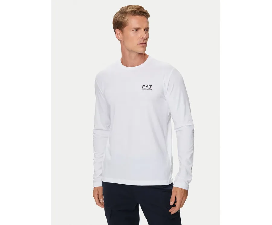 obrazek 1 EA7 Emporio Armani Longsleeve 8NPT28 PJVQZ 1100 Biały Regular Fit