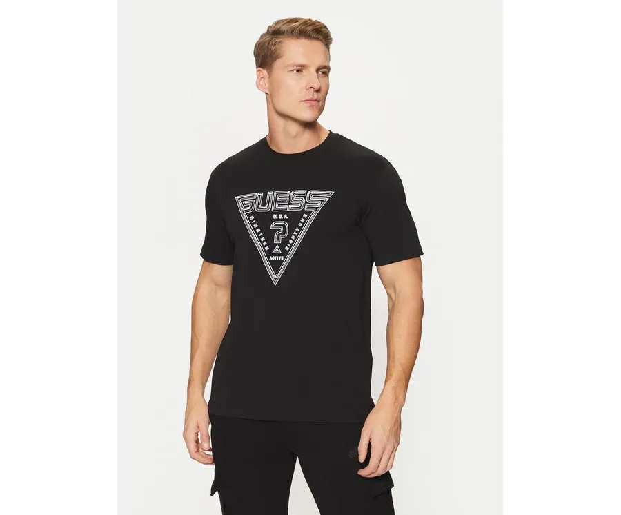 obrazek 1 Guess T-Shirt Z5RI12 J1314 Czarny Regular Fit