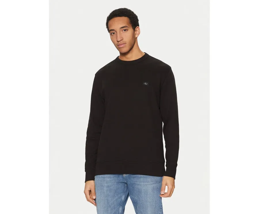 obrazek 1 Calvin Klein Jeans Bluza J30J327115 Czarny Regular Fit
