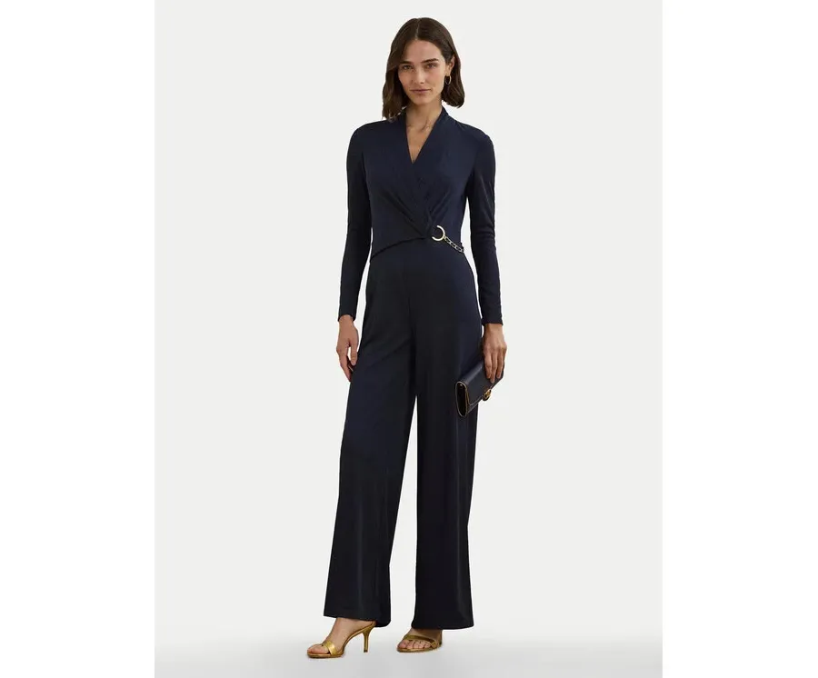 obrazek 1 LAUREN RALPH LAUREN Kombinezon 200957619 Granatowy Slim Fit