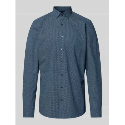 Zdjęcie Koszula biznesowa o kroju slim fit z kołnierzykiem typu kent