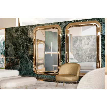 Zdjęcie Luksusowe lustro z serii Grace - 140x220 cm