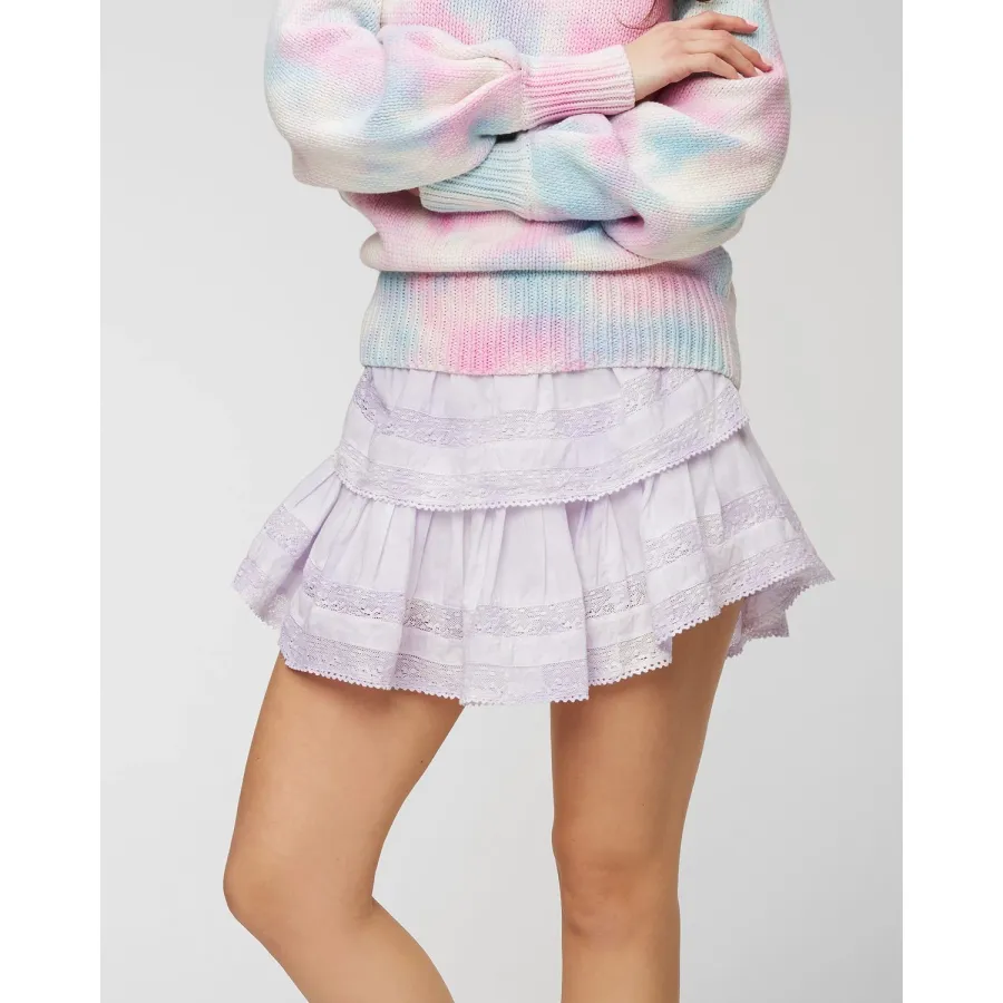 obrazek 1 Spódniczka Loveshackfancy Ruffle Mini LoveShackFancy