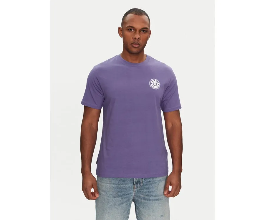 obrazek 1 Element T-Shirt ELYZT00490 Fioletowy Regular Fit