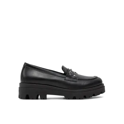 Zdjęcie TWINSET Loafersy Mocassino 242GCJ024 Czarny