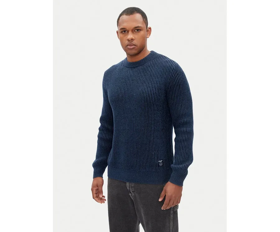 obrazek 1 Pepe Jeans Sweter Lawson PM702496 Niebieski Regular Fit