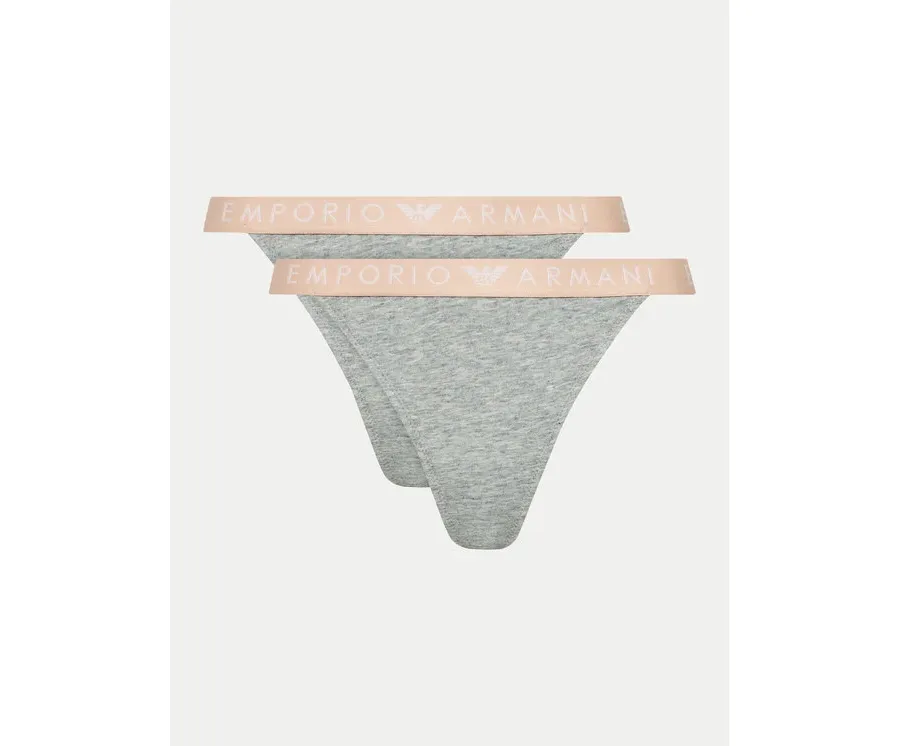 obrazek 1 Emporio Armani Underwear Komplet 2 par stringów 164522 4F227 00948 Szary