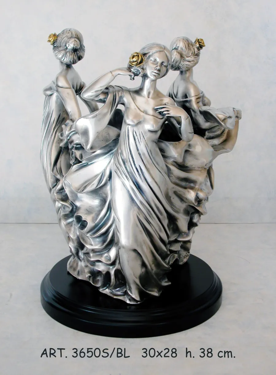 obrazek 1 Wyjątkowy pozłacany wazon włoskiego producenta