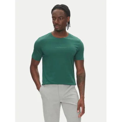 Zdjęcie Lindbergh T-Shirt 30-400200B Zielony Relaxed Fit