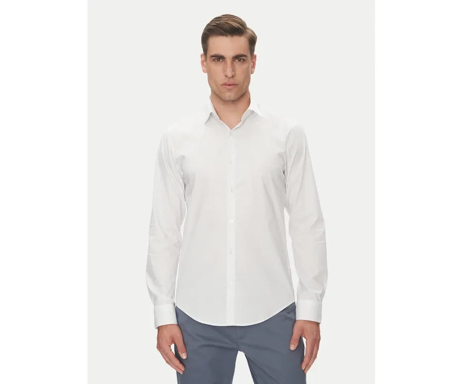 obrazek 1 Calvin Klein Koszula LV019EU005 Biały Slim Fit