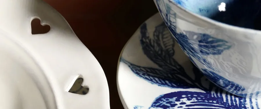obrazek 3 Cudny ceramiczny talerz w stylu klasycznym - Virginia Casa