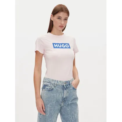 Zdjęcie HUGO T-Shirt Classic Tee_B 50510772 Różowy Slim Fit