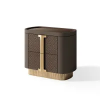 Picture Exclusive Italian bedside table with 2 drawers
