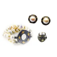 Picture A set of modern artistic women's jewelry - Astorga