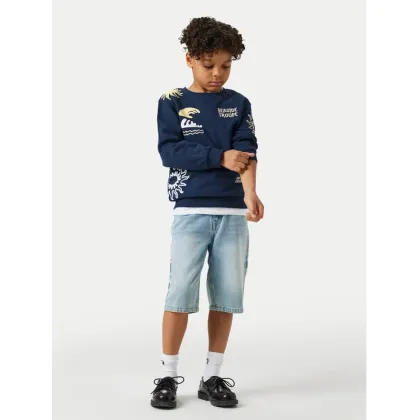 Zdjęcie NAME IT Szorty jeansowe Ryan 13240442 Niebieski Regular Fit