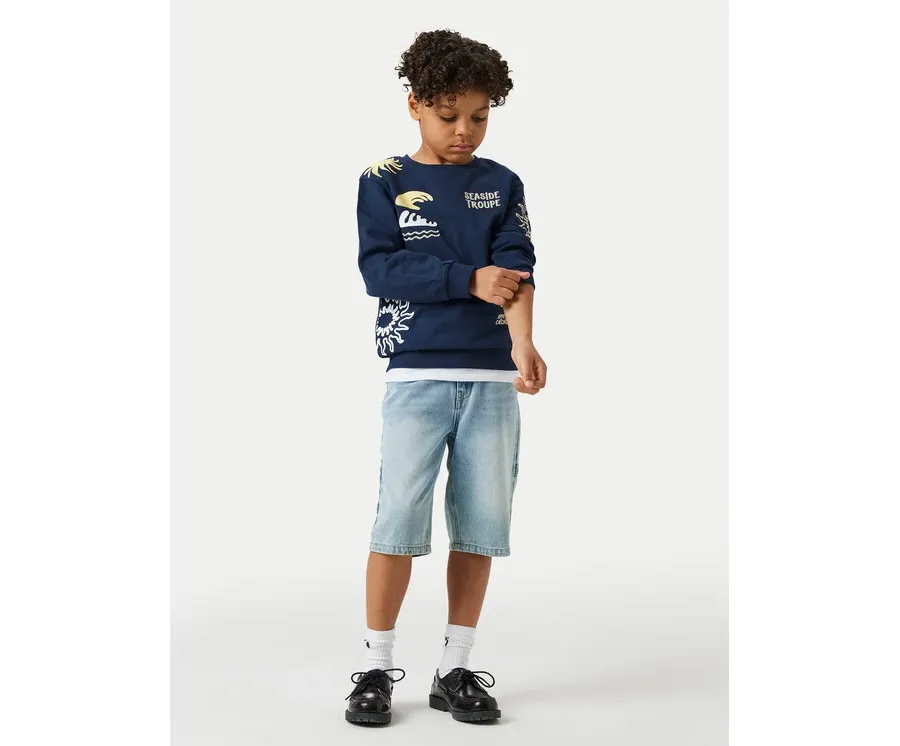 obrazek 1 NAME IT Szorty jeansowe Ryan 13240442 Niebieski Regular Fit