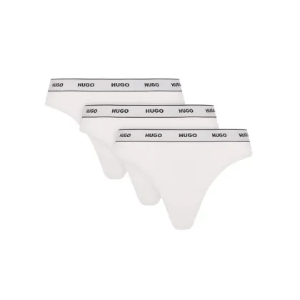 Zdjęcie HUGO Komplet 3 par stringów 50480150 Biały