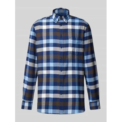 Zdjęcie Koszula casualowa o kroju regular fit z kołnierzykiem typu button down
