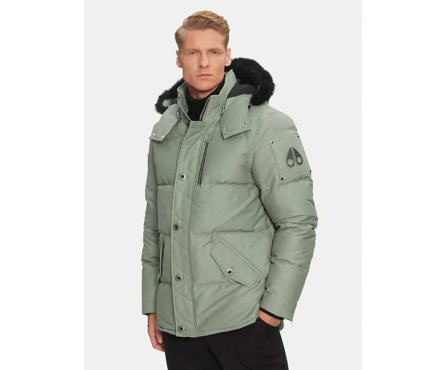 obrazek 1 Moose Knuckles Kurtka puchowa Original 3Q Neoshear M32MJ128SX Zielony Slim Fit