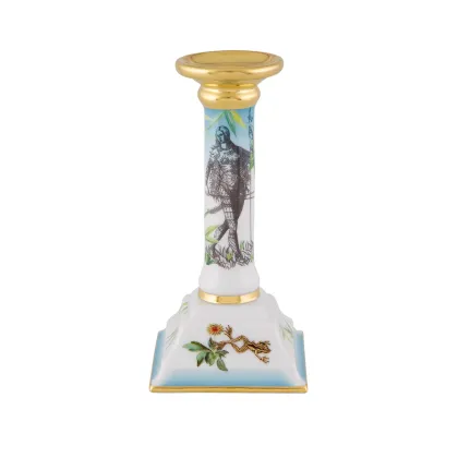 Zdjęcie Świecznik kobiecy z porcelany Rêveries z przedstawieniem kobiety wśród roślin - Vista Alegre