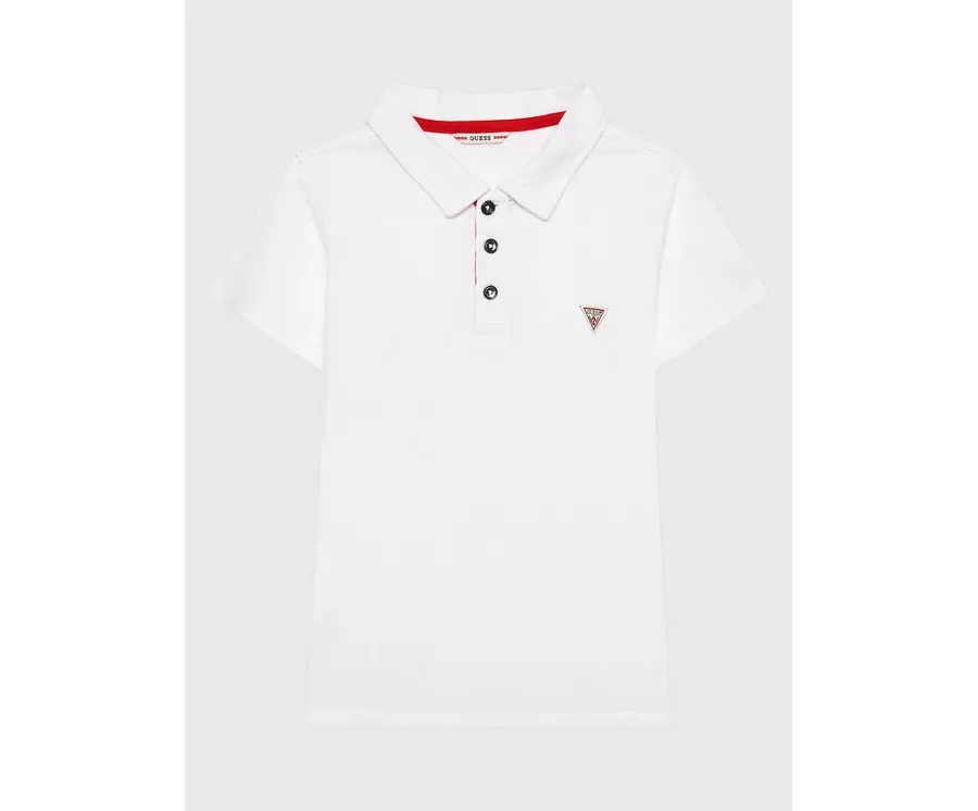 obrazek 1 Guess Polo L2GP02 KAPY0 Biały Regular Fit