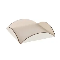 Picture Exclusive leather table mat 30x30xH2.5 cm in vanilla color