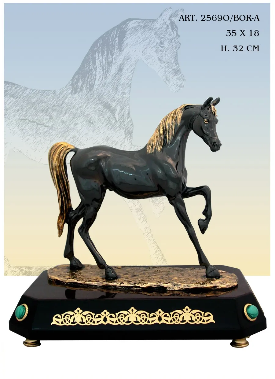 obrazek 1 Elegancka włoska figura konia idealna na prezent