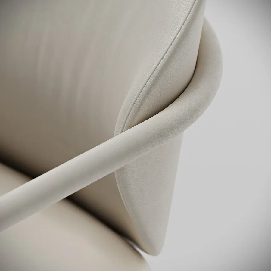 obrazek 17 Eleganckie włoskie krzesło w stylu modernistycznym - do jadalni