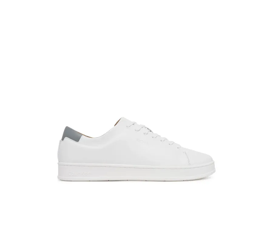 obrazek 1 Calvin Klein Sneakersy Pure Low Laceup Cupsole Hf Lth HM0HM01859 Biały