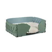 Zdjęcie Piękne stylowe legowisko dla psa 35x20xH15 cm w kolorze eukaliptusa