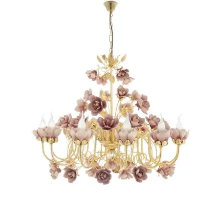 Picture Twelve-arm decorative chandelier for the living room - Napoleon