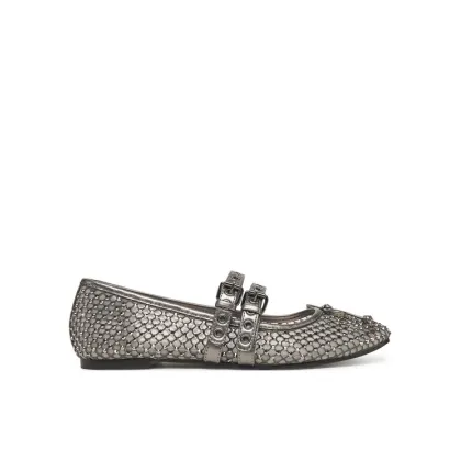 Zdjęcie Guess Baleriny FLJKNN FAB02 Srebrny