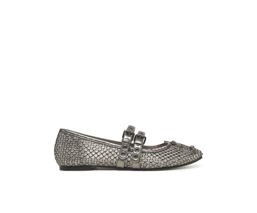 obrazek 1 Guess Baleriny FLJKNN FAB02 Srebrny