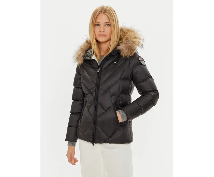 obrazek 1 Blauer Kurtka puchowa 24WBLDC03051 006047 Czarny Regular Fit