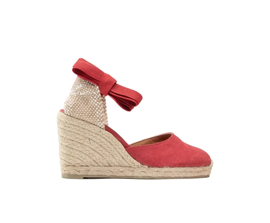 obrazek 1 Castañer Espadryle Carina/8/002 021642-604 Czerwony