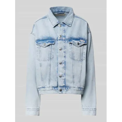 Zdjęcie Calvin Klein Jeans Kurtka jeansowa J20J225186 Niebieski Boxy Fit