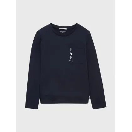 Zdjęcie Tom Tailor Bluzka 1033834 Granatowy Regular Fit