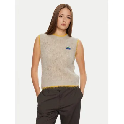 Zdjęcie American Vintage Sweter Bymi BYM18BH24 Beżowy Loose Fit