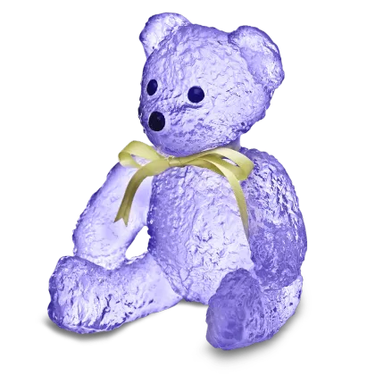 Zdjęcie Flakon na perfumy o kształcie fioletowego misia