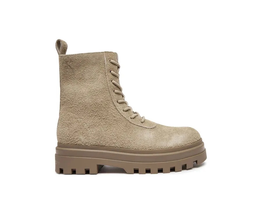obrazek 1 Calvin Klein Jeans Trapery Lugged Lace Zip Boot Oxf Hr Su YM0YM01068 Beżowy