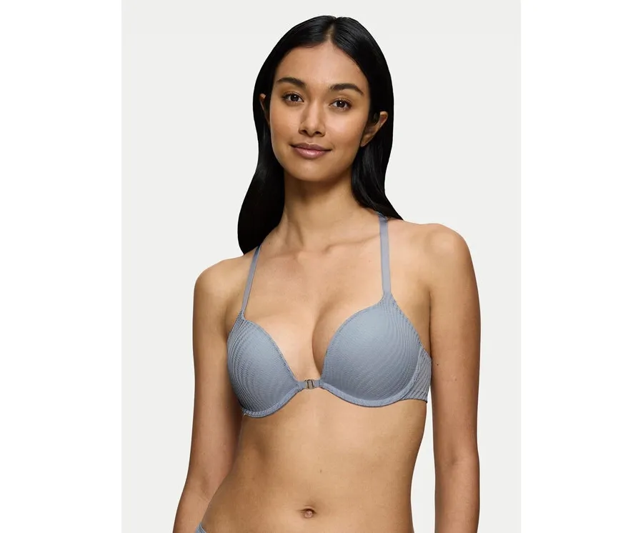 obrazek 1 Triumph Biustonosz push-up Harmony Spotlight 10217429 Niebieski