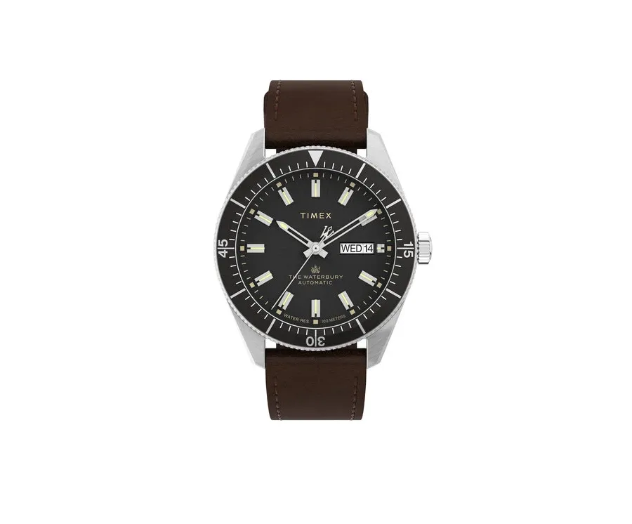 obrazek 1 Timex Zegarek Waterbury TW2V24800 Brązowy