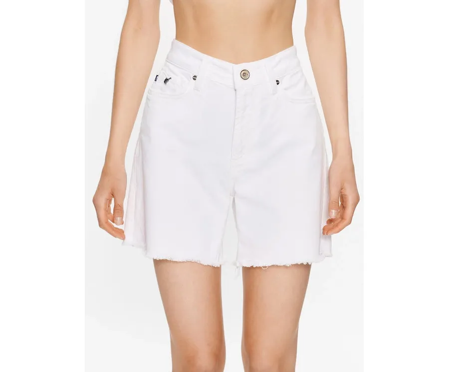 obrazek 1 JOOP! Szorty jeansowe 30037419 Biały Relaxed Fit