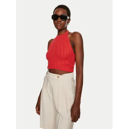 Zdjęcie STAUD Bluzka Lori R24P3136CA Czerwony Regular Fit