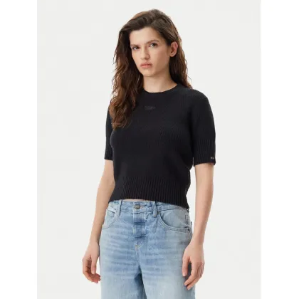 Zdjęcie Tommy Jeans Sweter DW0DW20380 Czarny Regular Fit