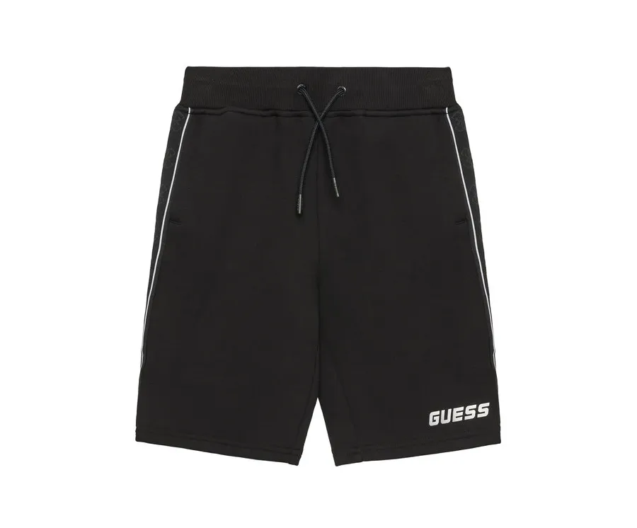 obrazek 1 Guess Szorty sportowe L5GD19 KB3P2 Czarny Relaxed Fit