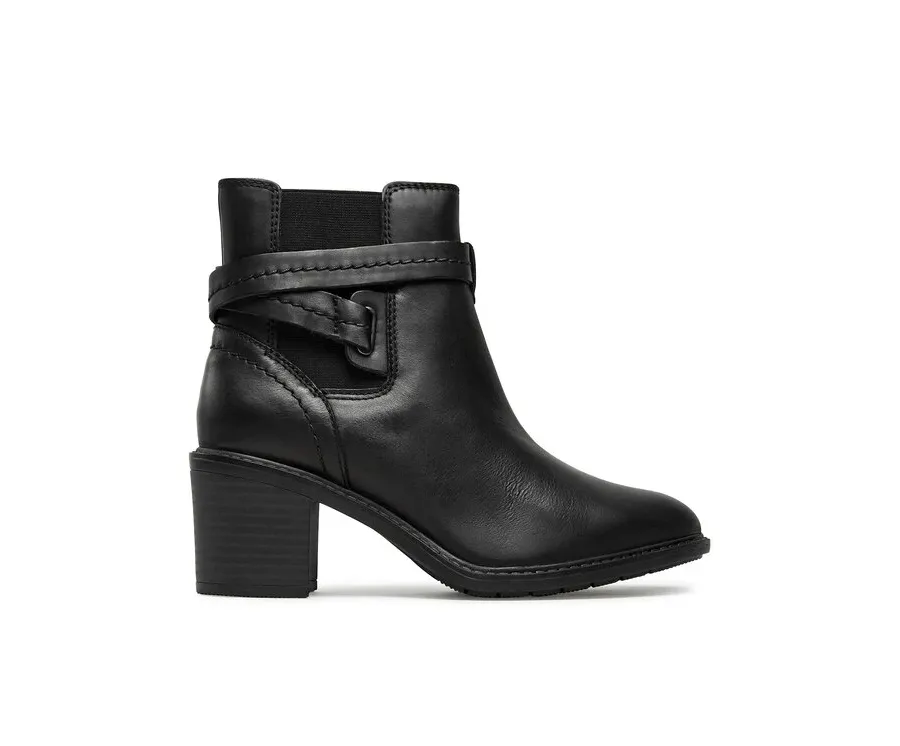 obrazek 1 Clarks Botki Scene Star 261674624 Czarny